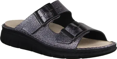 Produktbild von Finn Comfort Cayman-Soft supersofte Pantolette, Damen, Leder, Steel (Silbergrau) - Marken Finn Comfort, Grau, leder (lucca)