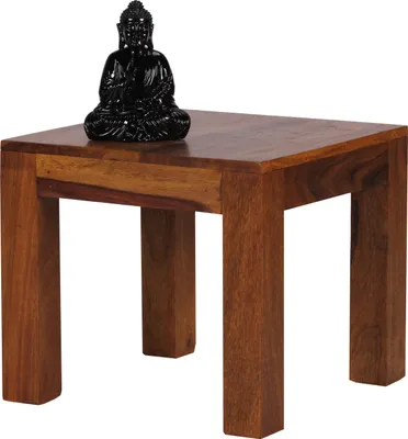 Produktbild von Wohnling Sheesham Couchtisch Massiv 45 x 45 cm Massivholz; WL1.204