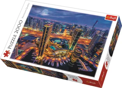 Immagine prodotto di Puzzle 2000 elementów Światła Dubaju Trefl
