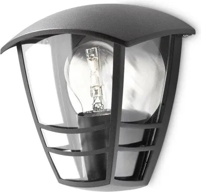 Immagine prodotto di Lampada da parete E27 nera impermeabile da 60 W per esterni