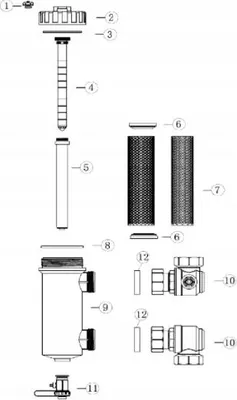 Image de IBO | Séparateur à filtre magnétique I-005 - 5/4 - Filtration haute performance - Pour liquides propres