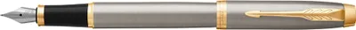 Produktbild von PARKER Füllhalter IM Brushed Metal G.C.