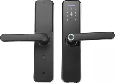Obrázek produktu pro Wafu Tuya Zámek na otisk prstu v interiéru Elektronická karta Smart Password Mechanická klávesnice s dotykovou obrazovkou pro Home Hotel