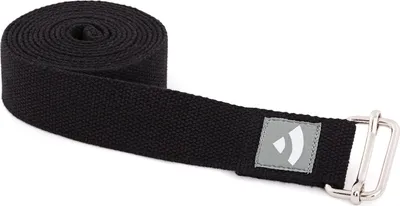 Produktbild von Yogagurt mit Schiebeschnalle ASANA BELT 2,5m, Metall schwarz
