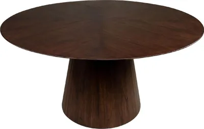 Produktbild von Casa Padrino Luxus Esstisch Dunkelbraun Ø 150 x H. 76 cm - Runder Massivholz Küchentisch - Esszimmer Möbel - Küchen Möbel - Luxus Möbel - Luxus Einrichtung