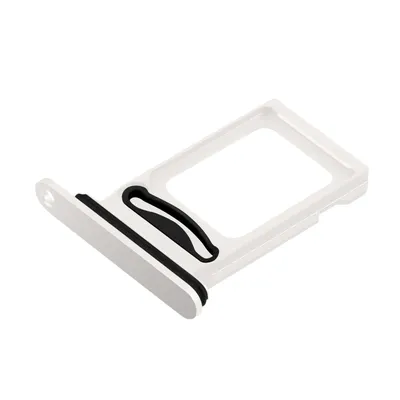 Image de Clappio, support de carte SIM pour iPhone 14 / 14 Plus emplacement nano-SIM, blanc