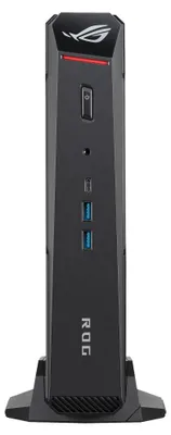 Produktbild von ASUS ROG NUC RNUC15JNK9X28AA2 Intel Core Ultra 9 275HX 32 GB DDR5-SDRAM 2 TB SSD NVIDIA GeForce RTX 5080 Windows 11 Home USFF Mini-PC Schwarz