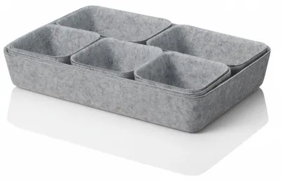 Produktbild von Organizer für die Filzschublade SMART, 7 Boxen