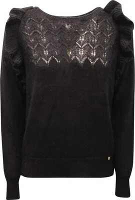 Productafbeelding van 3254AQ dames trui KOCCA, zwarte trui