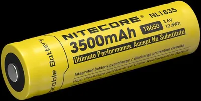 Obrázek produktu pro Nitecore Akku 18650 3500 mAh NL1835