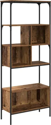 Image de Bibliothèque Bois Ancien 76 x 33 x 188,5 cm Bois d'ingénierie