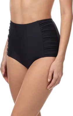 Produktbild von Merry Style Damen Bikinislip MS10-119 Bikinihose Bauch Weg Effekt(Schwarz (9240), 34)