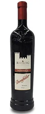 Obrázek produktu pro Rietburg Dornfelder červené víno polosuché QbA jemná ovocná chuť 750ml