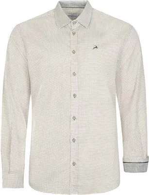 Produktbild von MADDOX Trachtenhemd - Hemd-102 | Olive Grün Größe: XL