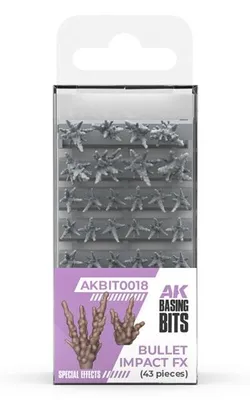 Productafbeelding van AK Interactive AKBIT0018 - Basisdetails - Effect van kogelinslagen (43) - Nieuw