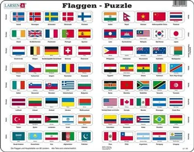 Produktbild von Wildschuetz Puz | Puzzle Flaggen