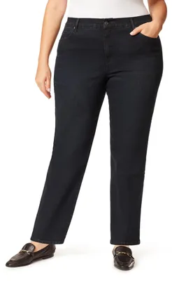 Produktbild von Gloria Vanderbilt Damen Amanda Classic High Rise Tapered Petite Jeans, Alton Whi