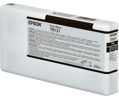 Produktbild von Epson Tintenpatrone photo black T 913 200 ml T 9131