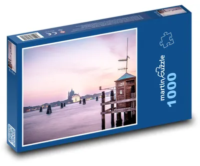 Zdjęcie produktu dla Puzzle 1000 Wenecja - zachód słońca - martinpuzzle