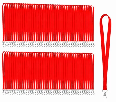 Obrázek produktu pro Sada 100 klíčových šňůrek s otočným háčkem, 50 cm