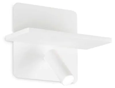 Produktbild von Moderne flache Metallwandleuchte Weiß 2 Lichter Led 10W 3000K Warmes Licht
