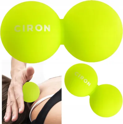 Obrázek produktu pro CIRON Masážní míč dvojitý zelený