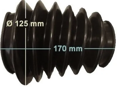Produktbild von Faltenbalg für Hahn + PEITZ Typ ABV, AEV, AER, ANR etc. + 2x Kabelbinder