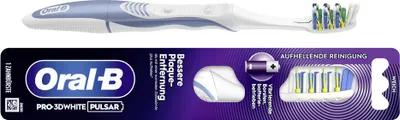 Produktbild von Oral-B Zahnbürste Pro-3D White Pulsar batteriebetrieben zufällige Farbe 1 Stück