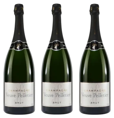 Produktbild von Veuve Pelletier Champagne Brut  (3 x 1,5L)