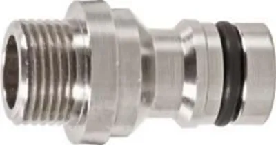 Produktbild von GEKA plus-Gerätestecker "Stecksystem" ; AG G 3/4" MS Ni