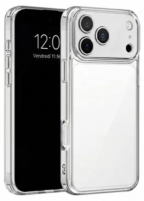 Obrázok produktu pre Ochranný zadný kryt pre Apple iPhone 18 Pro Max / 17 Pro Max – priehľadný