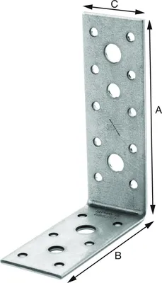 Produktbild von SIMPSON Winkelverbinder AG 40314-B / 141x91x40mm feuerverzinkt