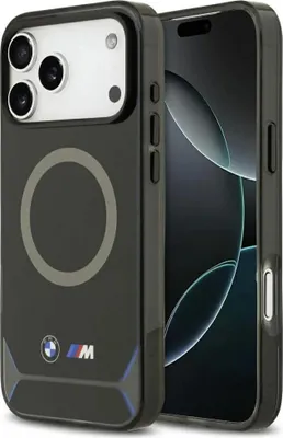 Zdjęcie produktu dla Etui Do Iphone 17 Pro Max Do Magsafe Bmw M Oryginalny Czarny Pokrowiec