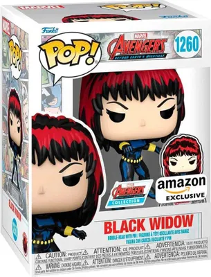 Image de Funko Pop! Marvel Avengers: Czarna Wdowa z Pinem - 60. rocznica komiksu
