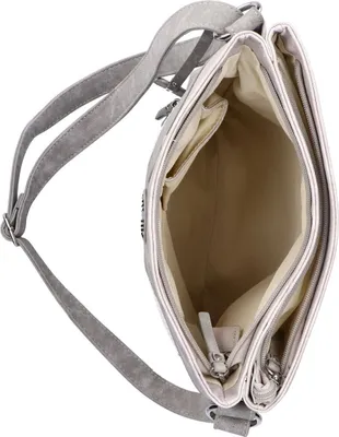 Produktbild von Rieker Umhängetasche Damen Schultertasche H1346, Farbe:Grau