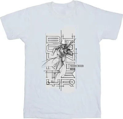 Produktbild von Star Wars - "The Book Of Boba Fett" T-Shirt für Herren BI44893 (XXL) (Weiß)