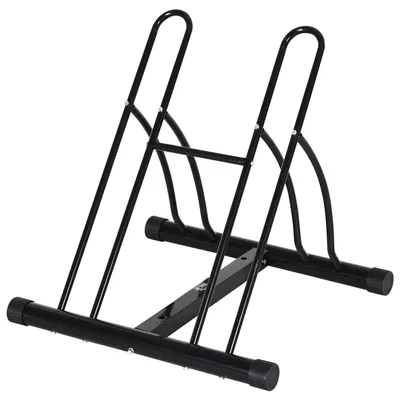 Produktbild von HOMCOM Fahrradständer Montageständer Fahrrad Zubehör Metall Schwarz