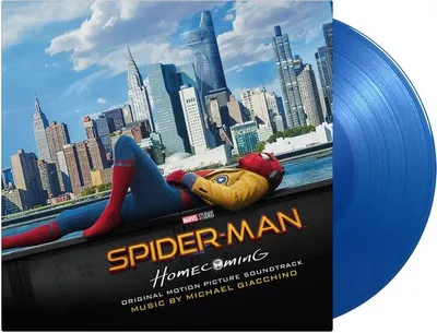 Immagine prodotto di OST: Spider-Man: Homecoming (180g) (Edizione limitata numerata) (Vinile blu) - - (Vinile / Pop (Vinile))