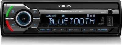Produktbild von Philips CE235BT Car Radio Bluetooth + EDR - Autoradio, Freisprecheinrichtung, MP3-Player und USB/SDHC, Equalizer, Digitales Auto-Tuning, Plug & Play (FM/AM)