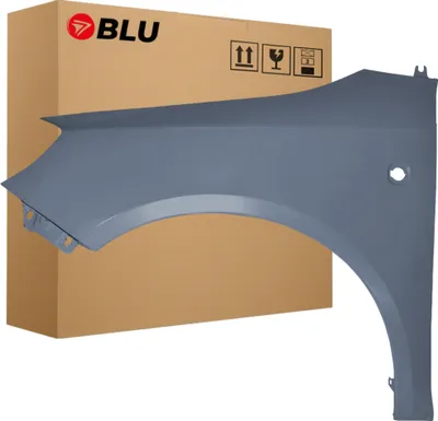 Image de BLU Aile Compatible avec Skoda Fabia II (5J) | Roomster LF7Y Gauche Grau GrauMetal | 2007-2015 | Avant | Peint| Prêt à Monter | Acier