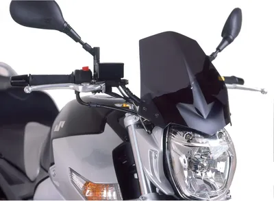 Produktbild von Puig Carenabris New Generation Sport Suzuki Gsr600 Windschutzscheibe Schwarz Schwarz One Size