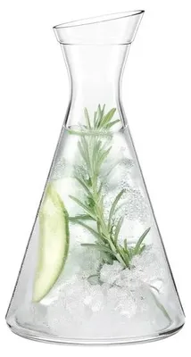 Produktbild von Glas-Karaffe Decanter Schräghalskaraffe Weinkaraffe 1L PISA von Stölzle