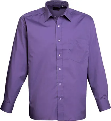 Immagine prodotto di Premier Workwear - Camicia a maniche lunghe in popeline da uomo