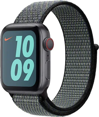 Obrázek produktu pro Náramek Nike Sport Loop pro Apple Watch Series 1 až 9 / SE (38/40/41 mm) | Series 10 / 11 (42 mm) – indigo / lime blast