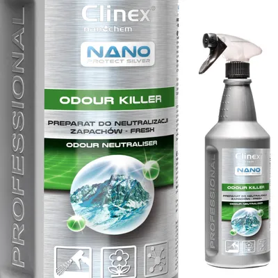 Image de Désodorisant pour neutraliser les odeurs Clinex Nano Protect Silver Odour Killer - Fresh 1L