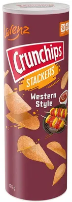 Produktbild von Crunchips Stackers Western Style 175g