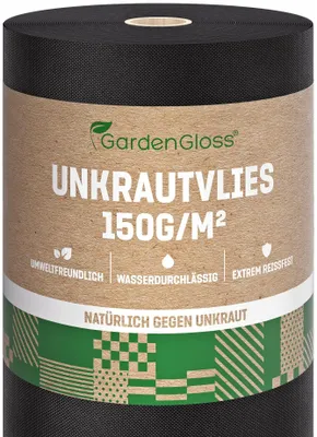Obrázok produktu pre Solidchoice – Geotextília na ochranu proti burine, 50 m², extra pevná