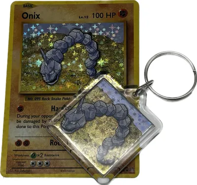 Produktbild von Pokemon Onix Schlüsselanhänger – Anhänger für Fans & Sammler