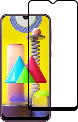 Obrázek produktu pro Smartphonica Samsung Galaxy M31 celoplošný ochranný kryt displeje z tvrzeného skla se zaoblenými rohy