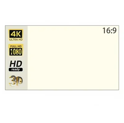 Produktbild von ALR Beamer Leinwandtuch hochkontrast 2.0 high Gain Tuch Leinwand Stoff 130"16:9